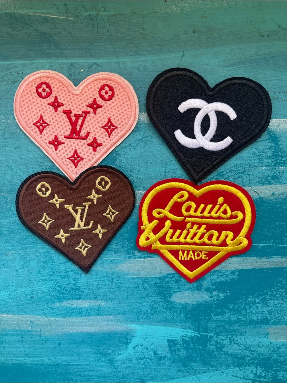 Fashion iron on patches